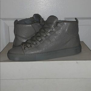 Balenciaga Arena Grey Leather